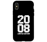 Carcasa para iPhone X/XS 2008 edición Limitada cumpleaños Divertido