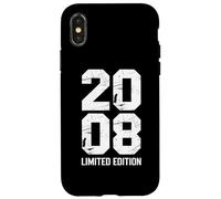 Carcasa para iPhone X/XS 2008 edición Limitada cumpleaños Vendimia niña niño