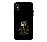 Carcasa para iPhone X/XS 250 Aniversario de Libertad Desde 1776