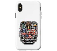 Carcasa para iPhone X/XS 250 años de Liberty US Anniversary