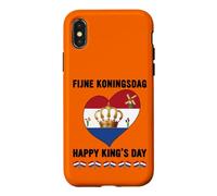 Carcasa para iPhone X/XS 27 de Abril Holanda Día del Rey Orgulloso Holandés Papá Mamá Tía Niño