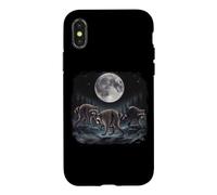 Carcasa para iPhone X/XS 3 Moon Protect Seattle Viral Meme Raccoon Jimothy
