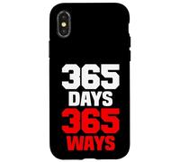 Carcasa para iPhone X/XS 365 días, 365 Ways