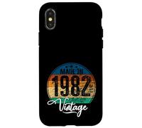 Carcasa para iPhone X/XS 41 cumpleaños Año de Nacimiento 1982 Edición Limitada