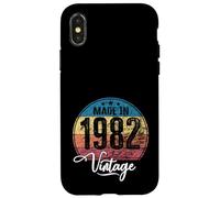 Carcasa para iPhone X/XS 41 cumpleaños Año de Nacimiento 1982 Edición Limitada