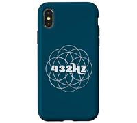 Carcasa para iPhone X/XS 432 Hz Sagrada Frecuencia Hertz Pi, Sintonización Espiritual con La Naturaleza