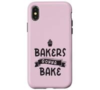 Carcasa para iPhone X/XS A los panaderos Les Encanta Hornear Magdalenas