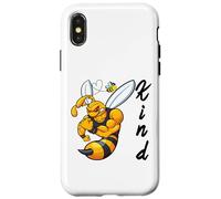 Carcasa para iPhone X/XS Abeja Fresca en un Mundo en el Que Puedes ser Cualquier Cosa debería ser Amable