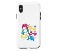 Carcasa para iPhone X/XS Abstract Control Devices Digital Entertainment Art