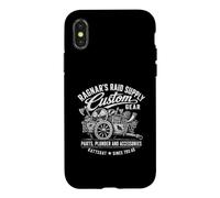 Carcasa para iPhone X/XS Accesorios de saqueo de Piezas de Engranajes Personalizados de Ragnar