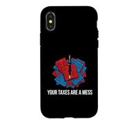 Carcasa para iPhone X/XS Accountant CPA Bookkeeper Your Taxes Are A Mess