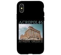 Carcasa para iPhone X/XS Acrópolis De Atenas Grecia Monumento Histórico Recuerdo