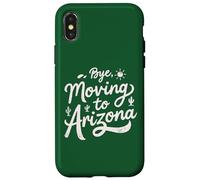 Carcasa para iPhone X/XS Adiós, Mudarse a Arizona