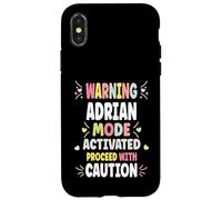 Carcasa para iPhone X/XS Adrian Personalized Women's Gift Custom Adrian
