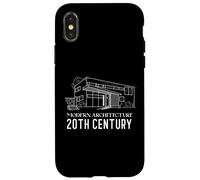 Carcasa para iPhone X/XS Agente inmobiliario de la casa de diseño de Arquitectura Moderna