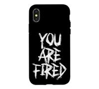 Carcasa para iPhone X/XS Agresivo ¡Estás despedido! ¡Estás despedido!