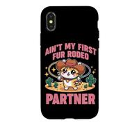 Carcasa para iPhone X/XS Ain't MY First Fur Rodeo Partner