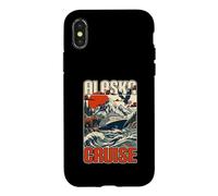 Carcasa para iPhone X/XS Alaska Cruise Squad Family Cruise Alaska Viaje Coincidencia