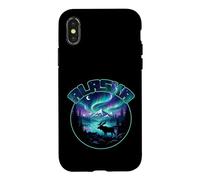Carcasa para iPhone X/XS Alaska Lights Aurora Boreal Viaje de Vacaciones en Alaska