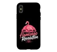 Carcasa para iPhone X/XS Albania Flamingo Revolución Protesta Proteger Naturaleza Albanés