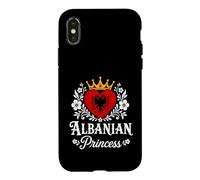 Carcasa para iPhone X/XS Albanian Princess Albania Flag Proud Albanian Girl