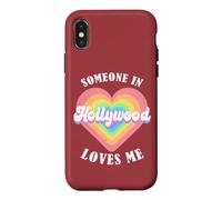 Carcasa para iPhone X/XS Alguien en Hollywood me ama City Heart