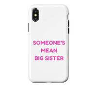 Carcasa para iPhone X/XS Alguien es la Hermana Mayor Divertida