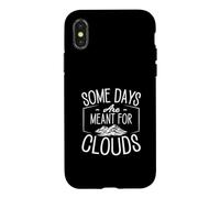 Carcasa para iPhone X/XS Algunos días están destinados a Nubes para observar Nubes Nepofilio