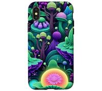 Carcasa para iPhone X/XS Alien Flora Surrealista Botanical Fantasy World Graphic