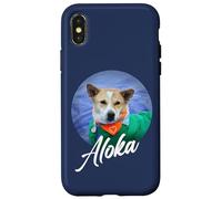 Carcasa para iPhone X/XS Aloka - The Walk for Peace Monk Dog Spreading Hope