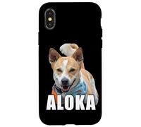Carcasa para iPhone X/XS Aloka - The Walk for Peace Monk Dog Spreading Hope