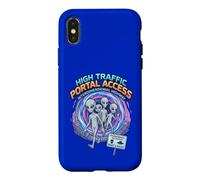 Carcasa para iPhone X/XS Alto Tráfico Portal Acceso Interdimensional Highway Alien