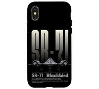 Carcasa para iPhone X/XS American SR71 Blackbird Spy Avión Militar Aviación Arte