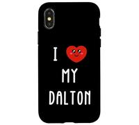 Carcasa para iPhone X/XS Amo A Dalton Nombre Gracioso