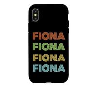 Carcasa para iPhone X/XS Amo a mi Chica Fiona clásico Fiona