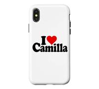 Carcasa para iPhone X/XS Amo CORAZÓN Camilla