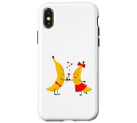 Carcasa para iPhone X/XS Amor de plátan