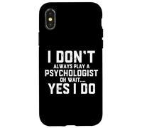Carcasa para iPhone X/XS Análisis clínico de psicología conductual de Traje de psicólogo