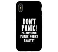 Carcasa para iPhone X/XS Analista de Políticas Públicas