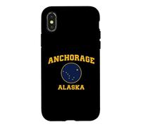 Carcasa para iPhone X/XS Anchorage Alaska (Alaska)