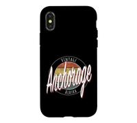 Carcasa para iPhone X/XS Anclaje Vintage Alaska