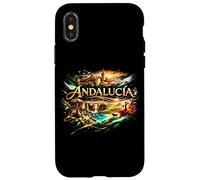 Carcasa para iPhone X/XS Andalucía Orgullo del Sur Diseño Tradicional