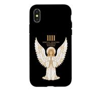 Carcasa para iPhone X/XS Angel Number 1111 Spirituality Angelic Vitral Art
