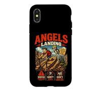 Carcasa para iPhone X/XS Angels Landing Zion Seguridad para Excursionistas