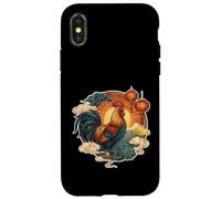 Carcasa para iPhone X/XS Animal Gallo del Zodiaco Chino