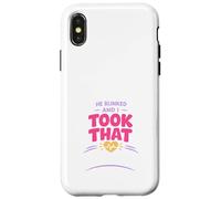 Carcasa para iPhone X/XS Anime Fangirl Gritando Anime Reacción Humor Emocionado Weeb