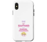Carcasa para iPhone X/XS Anime Fangirl Gritando Anime Reacción Humor Emocionado Weeb