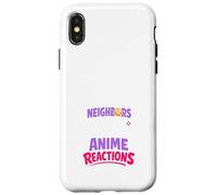 Carcasa para iPhone X/XS Anime Fangirl Gritando Anime Reacción Humor Emocionado Weeb
