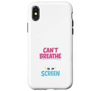 Carcasa para iPhone X/XS Anime Fangirl Gritando Anime Reacción Humor Emocionado Weeb
