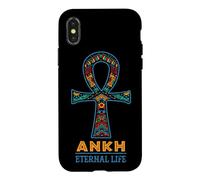 Carcasa para iPhone X/XS Ankh Vida Eterna Símbolo Egipcio Antiguo Patrimonio Africano